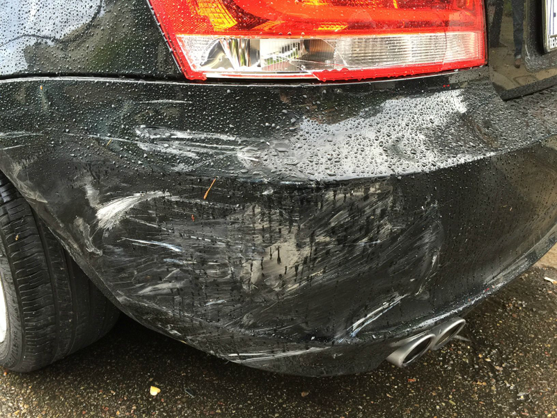 Illustration for article titled Hit and run, can you identify this inner fender plastic for us?